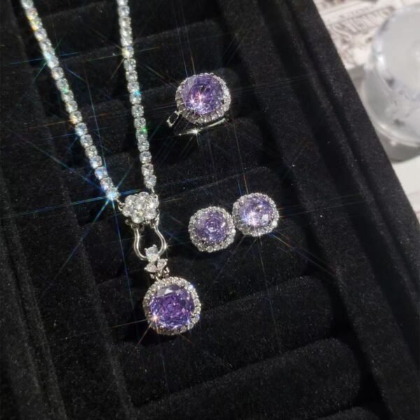 rose shape diamond accessoris