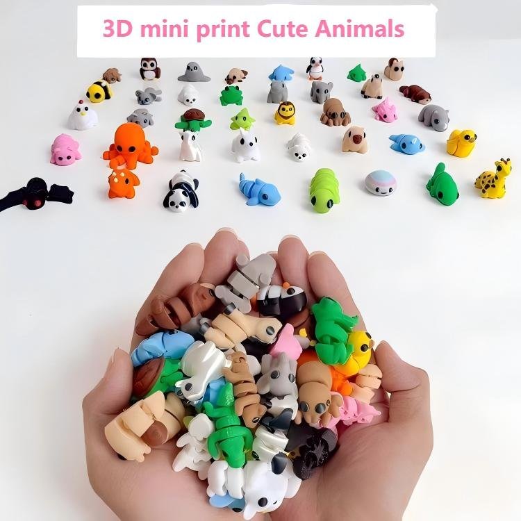 Mini 3D print Luck bags
