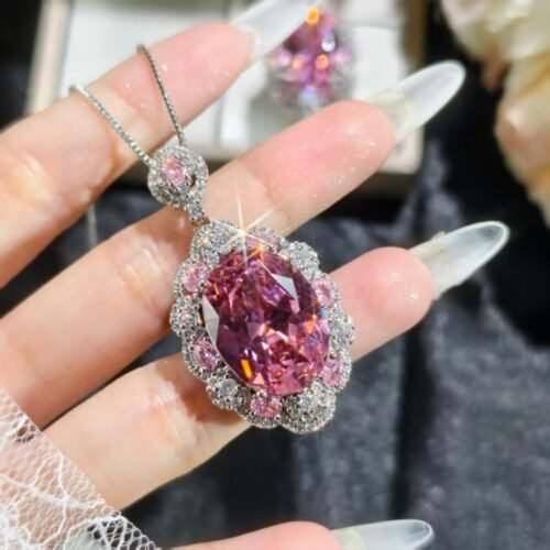 677543055752757820bc8c494dcc43d9 Pink diamond jewelry,vintage jewelry,necklace,ring,earrings