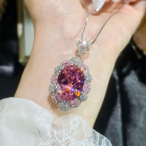 Pink diamond jewelry,vintage jewelry,necklace,ring,earrings